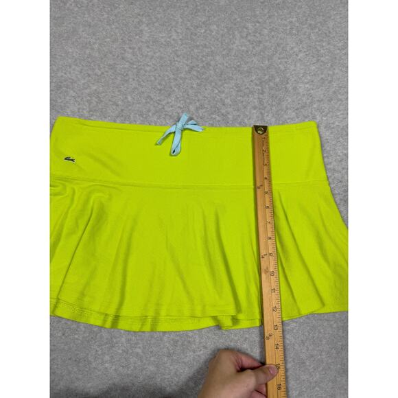 y2k Lacoste Womens Size 40 Green Mini Skirt - Picture 5 of 10